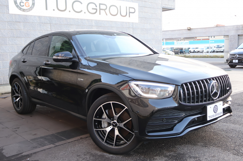 AMG GLCクーペ GLC43 4MATIC ｸｰﾍﾟ　後期型 ﾚｻﾞｰｴｸｽｸﾙｰｼﾌﾞPKG ﾚｰﾀﾞｰｾｰﾌﾃｨPKG ｴｱﾊﾞﾗﾝｽPKG ｶﾞﾗｽSR 黒革ｼｰﾄ ｼｰﾄﾋｰﾀ ﾍﾞﾝﾁﾚｰﾀ MBUX 純正10.25ｲﾝﾁﾅﾋﾞ地ﾃﾞｼﾞ ｺｯｸﾋﾟｯﾄDisp AppleCarPlay 360°ｶﾒﾗ PTS 電動Rｹﾞｰﾄ HUD AMG20ｲﾝﾁAW　新車保証