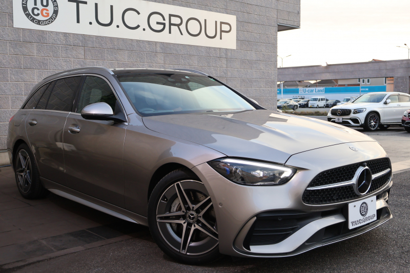 メルセデスベンツ Cクラス C200ｽﾃｰｼｮﾝﾜｺﾞﾝ AVG(ISG搭載ﾓﾃﾞﾙ)　ﾚｻﾞｰｴｸｽｸﾙｰｼﾌﾞPKG AMGﾗｲﾝPKG ﾍﾞｰｼｯｸPKG ﾚｰﾀﾞｰｾｰﾌﾃｨPKG 1ｵｰﾅｰ ﾊﾟﾉﾗﾏSR 茶革 ｼｰﾄﾋｰﾀｰ 純正ﾅﾋﾞ地ﾃﾞｼﾞ MBUX ARﾅﾋﾞ 360度ｶﾒﾗ  PTS HUD  AMG18ｲﾝﾁAW　2年保証