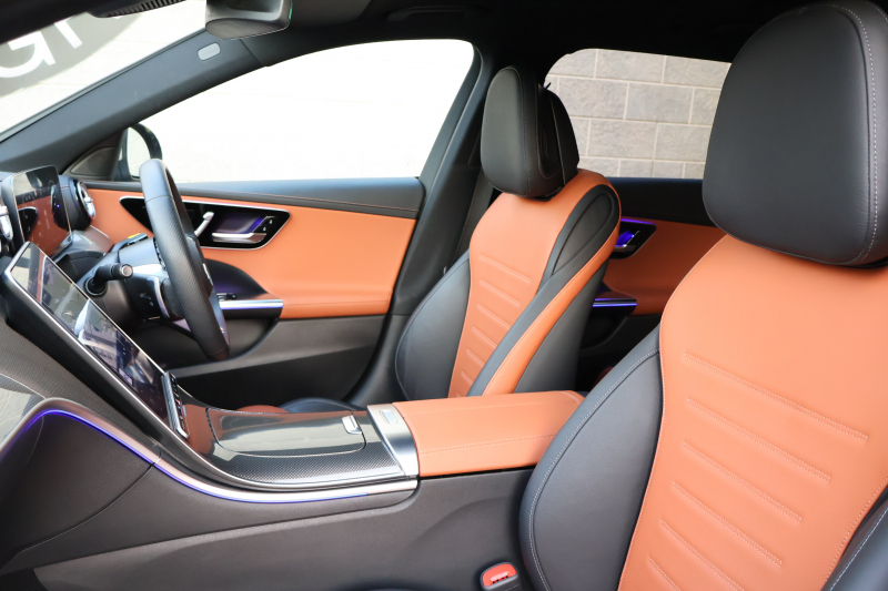 メルセデスベンツ Cクラス C200ｽﾃｰｼｮﾝﾜｺﾞﾝ AVG(ISG搭載ﾓﾃﾞﾙ)　ﾚｻﾞｰｴｸｽｸﾙｰｼﾌﾞPKG AMGﾗｲﾝPKG ﾍﾞｰｼｯｸPKG ﾚｰﾀﾞｰｾｰﾌﾃｨPKG 1ｵｰﾅｰ ﾊﾟﾉﾗﾏSR 茶革 ｼｰﾄﾋｰﾀｰ 純正ﾅﾋﾞ地ﾃﾞｼﾞ MBUX ARﾅﾋﾞ 360度ｶﾒﾗ  PTS HUD  AMG18ｲﾝﾁAW　2年保証