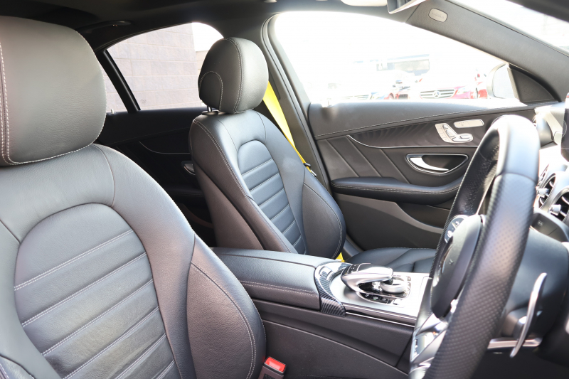 AMG Cクラス C43 4MATIC 　後期型 AMGｽﾀｲﾘﾝｸﾞPKG ﾚｰﾀﾞｰｾｰﾌﾃｨPKG ｴｱﾊﾞﾗﾝｽPKG ﾊﾟﾉﾗﾏSR ﾌﾞﾗｯｸ革 ｼｰﾄﾋｰﾀ 純正10.25ｲﾝﾁﾅﾋﾞ地ﾃﾞｼﾞ ｺｯｸﾋﾟｯﾄDisp AppleCarPlay Burmesterｻﾗｳﾝﾄﾞ Bﾓﾆﾀｰ 電動Rｹﾞｰﾄ ﾌｯﾄﾄﾗﾝｸOP KW車高調 AMG19ｲﾝﾁAW　2年保証