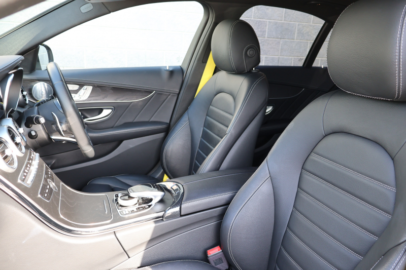 AMG Cクラス C43 4MATIC 　後期型 AMGｽﾀｲﾘﾝｸﾞPKG ﾚｰﾀﾞｰｾｰﾌﾃｨPKG ｴｱﾊﾞﾗﾝｽPKG ﾊﾟﾉﾗﾏSR ﾌﾞﾗｯｸ革 ｼｰﾄﾋｰﾀ 純正10.25ｲﾝﾁﾅﾋﾞ地ﾃﾞｼﾞ ｺｯｸﾋﾟｯﾄDisp AppleCarPlay Burmesterｻﾗｳﾝﾄﾞ Bﾓﾆﾀｰ 電動Rｹﾞｰﾄ ﾌｯﾄﾄﾗﾝｸOP KW車高調 AMG19ｲﾝﾁAW　2年保証