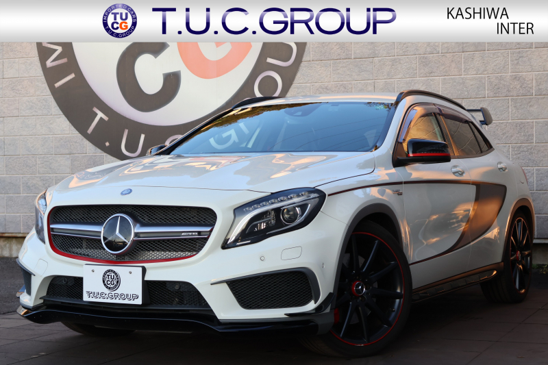 AMG GLA GLA45 AMG 4MATIC Edition1　特別仕様車 専用ｴｱﾛﾊﾟｰﾂ  専用ｻｲﾄﾞﾃﾞｶｰﾙ ﾚｰﾀﾞｰｾｰﾌﾃｨPKG AMGﾊﾟﾌｫｰﾏﾝｽｼｰﾄ AMGﾊﾟﾌｫｰﾏﾝｽｽﾃｱ ﾒﾓﾘｰ機能付ﾊﾟﾜｰｼｰﾄ ｼｰﾄﾋｰﾀｰ 純正ﾅﾋﾞ地ﾃﾞｼﾞ Bﾓﾆﾀｰ 電動Rｹﾞｰﾄ ｷｾﾉﾝﾍｯﾄﾞ PTS AMG20AW　2年保証
