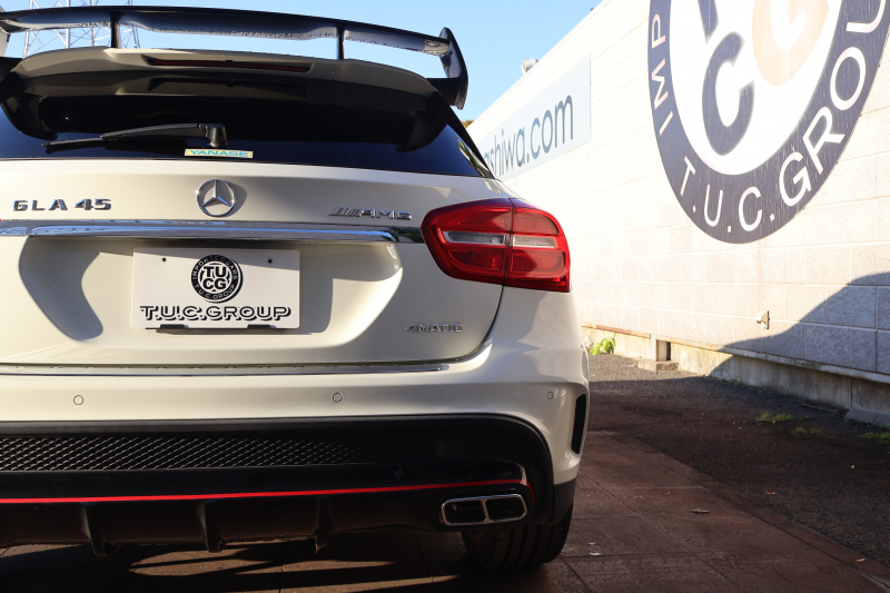 AMG GLA GLA45 AMG 4MATIC Edition1　特別仕様車 専用ｴｱﾛﾊﾟｰﾂ  専用ｻｲﾄﾞﾃﾞｶｰﾙ ﾚｰﾀﾞｰｾｰﾌﾃｨPKG AMGﾊﾟﾌｫｰﾏﾝｽｼｰﾄ AMGﾊﾟﾌｫｰﾏﾝｽｽﾃｱ ﾒﾓﾘｰ機能付ﾊﾟﾜｰｼｰﾄ ｼｰﾄﾋｰﾀｰ 純正ﾅﾋﾞ地ﾃﾞｼﾞ Bﾓﾆﾀｰ 電動Rｹﾞｰﾄ ｷｾﾉﾝﾍｯﾄﾞ PTS AMG20AW　2年保証