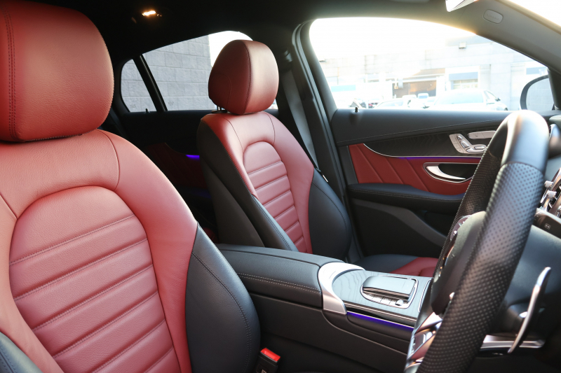 AMG GLCクーペ GLC43 4MATIC ｸｰﾍﾟ　後期型 ﾚｻﾞｰｴｸｽｸﾙｰｼﾌﾞPKG ﾚｰﾀﾞｰｾｰﾌﾃｨPKG ｴｱﾊﾞﾗﾝｽPKG 1ｵｰﾅｰ ｸﾗﾝﾍﾞﾘｰ赤革ｼｰﾄ ｼｰﾄﾋｰﾀ MBUX 純正10.25ｲﾝﾁﾅﾋﾞ地ﾃﾞｼﾞ ｺｯｸﾋﾟｯﾄDisp AppleCarPlay 360°ｶﾒﾗ PTS 電動Rｹﾞｰﾄ HUD AMG20ｲﾝﾁAW　新車保証