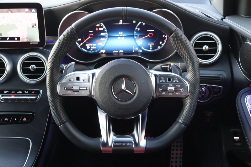 AMG GLCクーペ GLC43 4MATIC ｸｰﾍﾟ　後期型 ﾚｻﾞｰｴｸｽｸﾙｰｼﾌﾞPKG ﾚｰﾀﾞｰｾｰﾌﾃｨPKG ｴｱﾊﾞﾗﾝｽPKG 1ｵｰﾅｰ ｸﾗﾝﾍﾞﾘｰ赤革ｼｰﾄ ｼｰﾄﾋｰﾀ MBUX 純正10.25ｲﾝﾁﾅﾋﾞ地ﾃﾞｼﾞ ｺｯｸﾋﾟｯﾄDisp AppleCarPlay 360°ｶﾒﾗ PTS 電動Rｹﾞｰﾄ HUD AMG20ｲﾝﾁAW　新車保証