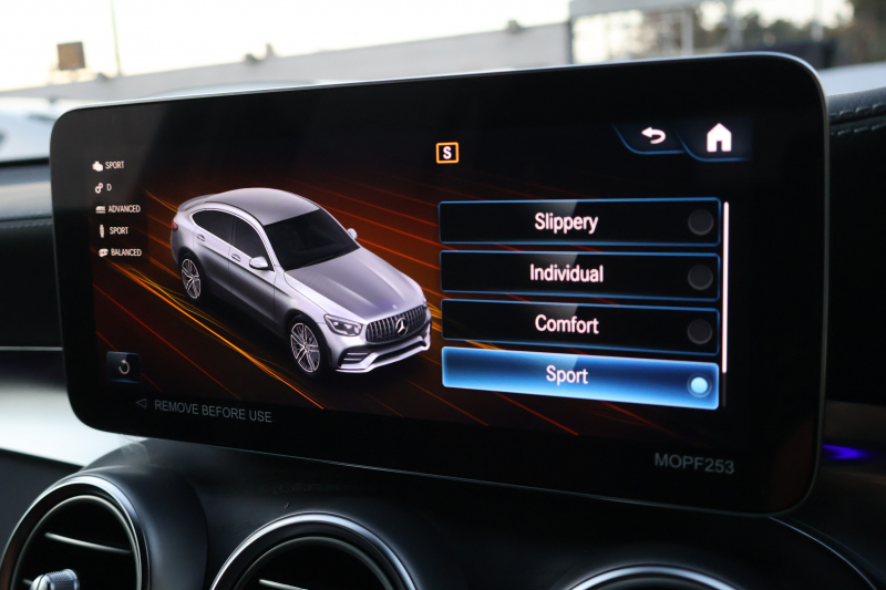 AMG GLCクーペ GLC43 4MATIC ｸｰﾍﾟ　後期型 ﾚｻﾞｰｴｸｽｸﾙｰｼﾌﾞPKG ﾚｰﾀﾞｰｾｰﾌﾃｨPKG ｴｱﾊﾞﾗﾝｽPKG 1ｵｰﾅｰ ｸﾗﾝﾍﾞﾘｰ赤革ｼｰﾄ ｼｰﾄﾋｰﾀ MBUX 純正10.25ｲﾝﾁﾅﾋﾞ地ﾃﾞｼﾞ ｺｯｸﾋﾟｯﾄDisp AppleCarPlay 360°ｶﾒﾗ PTS 電動Rｹﾞｰﾄ HUD AMG20ｲﾝﾁAW　新車保証