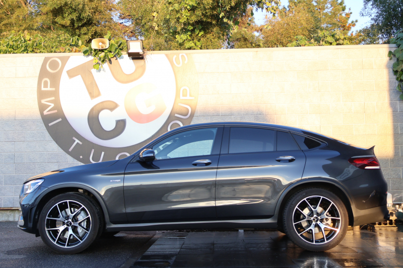 AMG GLCクーペ GLC43 4MATIC ｸｰﾍﾟ　後期型 ﾚｻﾞｰｴｸｽｸﾙｰｼﾌﾞPKG ﾚｰﾀﾞｰｾｰﾌﾃｨPKG ｴｱﾊﾞﾗﾝｽPKG 1ｵｰﾅｰ ｸﾗﾝﾍﾞﾘｰ赤革ｼｰﾄ ｼｰﾄﾋｰﾀ MBUX 純正10.25ｲﾝﾁﾅﾋﾞ地ﾃﾞｼﾞ ｺｯｸﾋﾟｯﾄDisp AppleCarPlay 360°ｶﾒﾗ PTS 電動Rｹﾞｰﾄ HUD AMG20ｲﾝﾁAW　新車保証