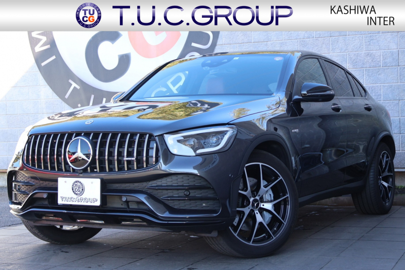 AMG GLCクーペ GLC43 4MATIC ｸｰﾍﾟ　後期型 ﾚｻﾞｰｴｸｽｸﾙｰｼﾌﾞPKG ﾚｰﾀﾞｰｾｰﾌﾃｨPKG ｴｱﾊﾞﾗﾝｽPKG 1ｵｰﾅｰ ｸﾗﾝﾍﾞﾘｰ赤革ｼｰﾄ ｼｰﾄﾋｰﾀ MBUX 純正10.25ｲﾝﾁﾅﾋﾞ地ﾃﾞｼﾞ ｺｯｸﾋﾟｯﾄDisp AppleCarPlay 360°ｶﾒﾗ PTS 電動Rｹﾞｰﾄ HUD AMG20ｲﾝﾁAW　新車保証
