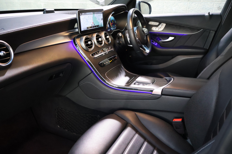 メルセデスベンツ GLCクーペ GLC220d 4MATIC ｸｰﾍﾟ AMGﾗｲﾝ　後期型 ﾚｻﾞｰｴｸｽｸﾙｰｼﾌﾞPKG ﾚｰﾀﾞｰｾｰﾌﾃｨPKG ｴｱﾊﾞﾗﾝｽPKG 1ｵｰﾅｰ ｶﾞﾗｽSR 黒革 ｼｰﾄﾋｰﾀ ﾍﾞﾝﾁﾚｰﾀ 純正10.25ｲﾝﾁﾅﾋﾞ地ﾃﾞｼﾞ ｺｯｸﾋﾟｯﾄDisp 360°ｶﾒﾗ Burmester 電動Rｹﾞｰﾄ HUD AMG19ｲﾝﾁAW　2年保証