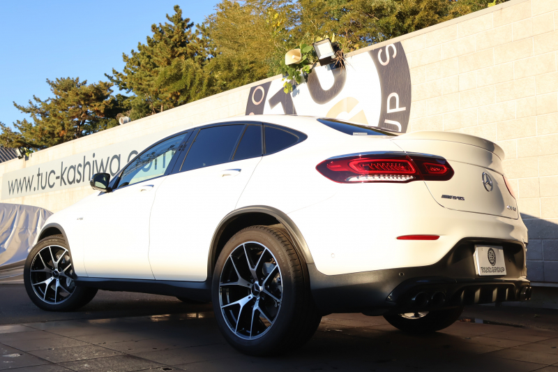 AMG GLCクーペ GLC43 4MATIC ｸｰﾍﾟ　後期型 ﾚｻﾞｰｴｸｽｸﾙｰｼﾌﾞPKG ﾚｰﾀﾞｰｾｰﾌﾃｨPKG ｴｱﾊﾞﾗﾝｽPKG 1ｵｰﾅｰ 黒革ｼｰﾄ ｼｰﾄﾋｰﾀ MBUX 純正10.25ｲﾝﾁﾅﾋﾞ地ﾃﾞｼﾞ ｺｯｸﾋﾟｯﾄDisp Burmester AppleCarPlay 360°ｶﾒﾗ PTS 電動Rｹﾞｰﾄ HUD AMG20ｲﾝﾁAW　新車保証