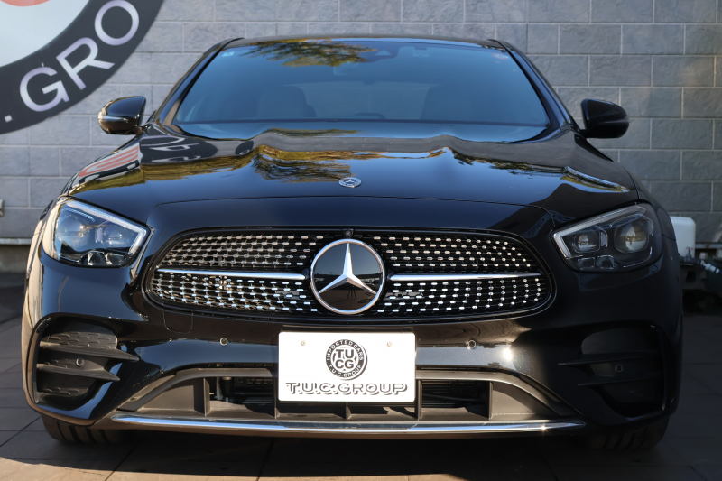 メルセデスベンツ Eクラス E200 ｽﾎﾟｰﾂ（BSG搭載ﾓﾃﾞﾙ）　後期型 AMGﾗｲﾝｲﾝﾃﾘｱPKG ｴｸｽｸﾙｰｼﾌﾞPKG ﾚｰﾀﾞｰｾｰﾌﾃｨPKG ﾊﾟﾉﾗﾏSR 黒ﾅｯﾊﾟ革 ｼｰﾄﾋｰﾀ MBUX 純正ﾅﾋﾞ地ﾃﾞｼﾞ  AppleCarPlay 360°ｶﾒﾗ Burmester ﾜｲﾔﾚｽﾁｬｰｼﾞﾝｸﾞ HUD PTS AMG19ｲﾝﾁAW　2年保証