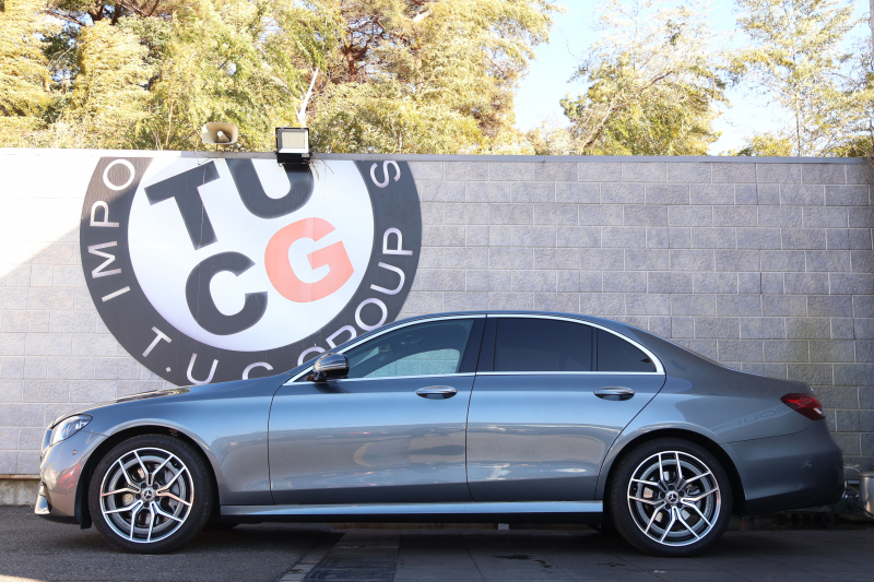 メルセデスベンツ Eクラス E200 ｽﾎﾟｰﾂ（BSG搭載ﾓﾃﾞﾙ）　後期型 AMGﾗｲﾝｲﾝﾃﾘｱPKG ｴｸｽｸﾙｰｼﾌﾞPKG ﾚｰﾀﾞｰｾｰﾌﾃｨPKG ﾊﾟﾉﾗﾏSR 黒ﾅｯﾊﾟ革 ｼｰﾄﾋｰﾀ MBUX ARﾅﾋﾞ地ﾃﾞｼﾞ  AppleCarPlay 360°ｶﾒﾗ Burmester ﾜｲﾔﾚｽﾁｬｰｼﾞﾝｸﾞ HUD PTS AMG19ｲﾝﾁAW　2年保証