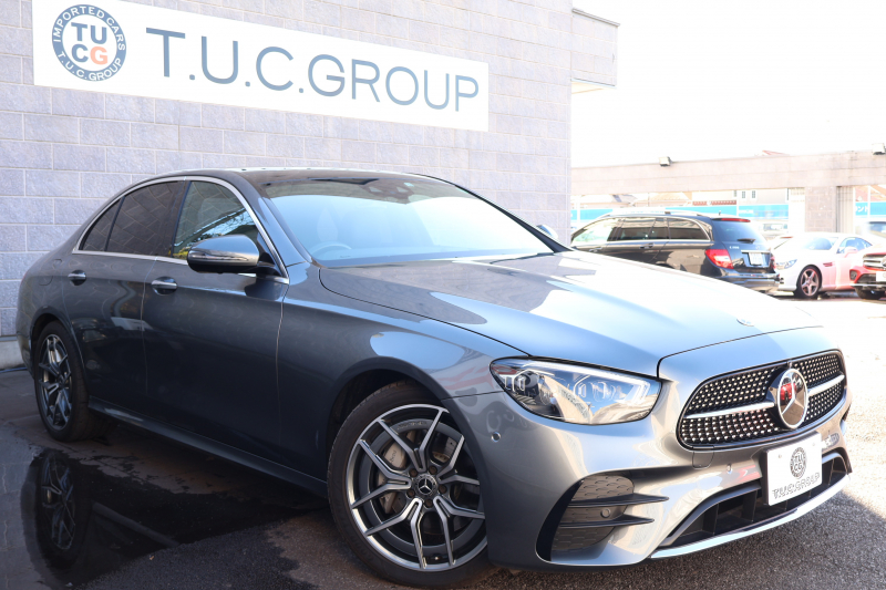 メルセデスベンツ Eクラス E200 ｽﾎﾟｰﾂ（BSG搭載ﾓﾃﾞﾙ）　後期型 AMGﾗｲﾝｲﾝﾃﾘｱPKG ｴｸｽｸﾙｰｼﾌﾞPKG ﾚｰﾀﾞｰｾｰﾌﾃｨPKG ﾊﾟﾉﾗﾏSR 黒ﾅｯﾊﾟ革 ｼｰﾄﾋｰﾀ MBUX ARﾅﾋﾞ地ﾃﾞｼﾞ  AppleCarPlay 360°ｶﾒﾗ Burmester ﾜｲﾔﾚｽﾁｬｰｼﾞﾝｸﾞ HUD PTS AMG19ｲﾝﾁAW　2年保証