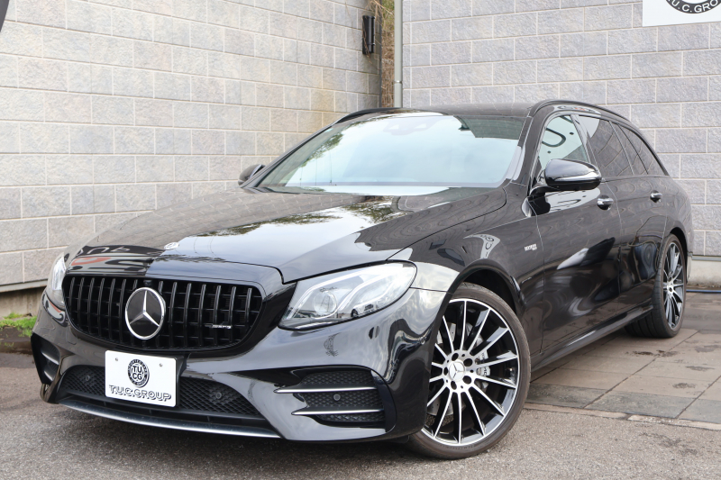 AMG Eクラス E43 4MATIC ｽﾃｰｼｮﾝﾜｺﾞﾝ　ｴｸｽｸﾙｰｼﾌﾞPKG ﾚｰﾀﾞｰｾｰﾌﾃｨPKG ｴｱﾊﾞﾗﾝｽPKG ﾊﾟﾉﾗﾏSR 黒ﾅｯﾊﾟ革 ｼｰﾄﾋｰﾀｰ ﾍﾞﾝﾁﾚｰﾀｰ 純正ﾅﾋﾞ地ﾃﾞｼﾞ 360°ｶﾒﾗ Burmesterｻﾗｳﾝﾄﾞ Applecarplay Android Auto 電動Rｹﾞｰﾄ HUD PTS AMG20ｲﾝﾁAW　2年保証