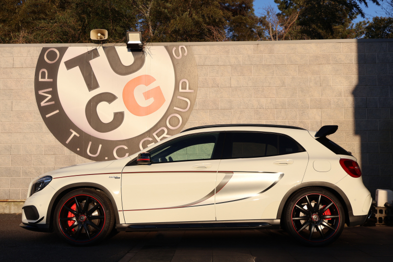 AMG GLA GLA45 AMG 4MATIC Edition1　特別仕様車 専用ｴｱﾛﾊﾟｰﾂ  専用ｻｲﾄﾞﾃﾞｶｰﾙ ﾚｰﾀﾞｰｾｰﾌﾃｨPKG AMGﾊﾟﾌｫｰﾏﾝｽｼｰﾄ AMGﾊﾟﾌｫｰﾏﾝｽｽﾃｱ ﾒﾓﾘｰ機能付ﾊﾟﾜｰｼｰﾄ ｼｰﾄﾋｰﾀｰ 純正ﾅﾋﾞ地ﾃﾞｼﾞ Bﾓﾆﾀｰ 電動Rｹﾞｰﾄ ｷｾﾉﾝﾍｯﾄﾞ PTS AMG20AW　2年保証