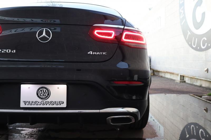 メルセデスベンツ GLCクーペ GLC220d 4MATIC ｸｰﾍﾟ AMGﾗｲﾝ　後期型 ﾚｻﾞｰｴｸｽｸﾙｰｼﾌﾞPKG ﾚｰﾀﾞｰｾｰﾌﾃｨPKG ｴｱﾊﾞﾗﾝｽPKG ｶﾞﾗｽSR 黒革 ｼｰﾄﾋｰﾀ ﾍﾞﾝﾁﾚｰﾀ MBUX 純正10.25ｲﾝﾁﾅﾋﾞ地ﾃﾞｼﾞ ｺｯｸﾋﾟｯﾄDisp 360°ｶﾒﾗ Burmester 電動Rｹﾞｰﾄ HUD AMG19ｲﾝﾁAW　2年保証