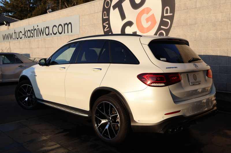 AMG GLC GLC43 4MATIC　後期型 ﾚｻﾞｰｴｸｽｸﾙｰｼﾌﾞPKG ﾚｰﾀﾞｰｾｰﾌﾃｨPKG ｴｱﾊﾞﾗﾝｽPKG 1ｵｰﾅｰ ﾊﾟﾉﾗﾏSR 黒革ｼｰﾄ ｼｰﾄﾋｰﾀ ﾍﾞﾝﾁﾚｰﾀ MBUX 純正10.25ｲﾝﾁﾅﾋﾞ地ﾃﾞｼﾞ ｺｯｸﾋﾟｯﾄDisp AppleCarPlay 360°ｶﾒﾗ PTS 電動Rｹﾞｰﾄ HUD AMG20ｲﾝﾁAW　2年保証