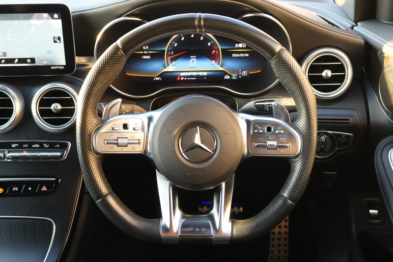 AMG GLC GLC43 4MATIC　後期型 ﾚｻﾞｰｴｸｽｸﾙｰｼﾌﾞPKG ﾚｰﾀﾞｰｾｰﾌﾃｨPKG ｴｱﾊﾞﾗﾝｽPKG 1ｵｰﾅｰ ﾊﾟﾉﾗﾏSR 黒革ｼｰﾄ ｼｰﾄﾋｰﾀ ﾍﾞﾝﾁﾚｰﾀ MBUX 純正10.25ｲﾝﾁﾅﾋﾞ地ﾃﾞｼﾞ ｺｯｸﾋﾟｯﾄDisp AppleCarPlay 360°ｶﾒﾗ PTS 電動Rｹﾞｰﾄ HUD AMG20ｲﾝﾁAW　2年保証