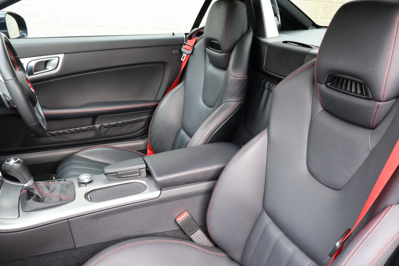 メルセデスベンツ SLKクラス SLK200 ｴｸｽｸﾙｰｼﾌﾞ　AMGｽﾎﾟｰﾂPKG ﾚｰﾀﾞｰｾｰﾌﾃｨPKG 黒革 ﾚｯﾄﾞｼｰﾄﾍﾞﾙﾄ ﾒﾓﾘｰ付ﾊﾟﾜｰｼｰﾄ ｼｰﾄﾋｰﾀｰ ｴｱｽｶｰﾌ 純正ﾅﾋﾞ地ﾃﾞｼﾞ ｷｰﾚｽGO ECOｽﾄｯﾌﾟ ｷｾﾉﾝﾍｯﾄﾞ PTS AMG18AW　2年保証