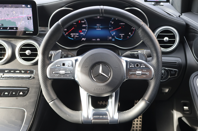 AMG GLC GLC43 4MATIC　後期型 ﾚｻﾞｰｴｸｽｸﾙｰｼﾌﾞPKG ﾚｰﾀﾞｰｾｰﾌﾃｨPKG ｴｱﾊﾞﾗﾝｽPKG ﾊﾟﾉﾗﾏSR 黒革ｼｰﾄ ｼｰﾄﾋｰﾀ ﾍﾞﾝﾁﾚｰﾀ MBUX 純正10.25ｲﾝﾁﾅﾋﾞ地ﾃﾞｼﾞ ｺｯｸﾋﾟｯﾄDisp AppleCarPlay 360°ｶﾒﾗ PTS 電動Rｹﾞｰﾄ HUD AMG20ｲﾝﾁAW　2年保証