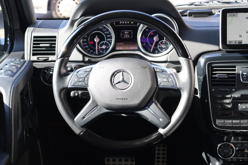 AMG Gクラス G63　左ﾊﾝﾄﾞﾙ ﾃﾞｨｽﾄﾛﾆｯｸ&BSM 7AT SR designo黒革ｼｰﾄ ｼｰﾄﾋｰﾀｰ ﾍﾞﾝﾁﾚｰﾀｰ 純正ﾅﾋﾞ地ﾃﾞｼﾞ harman/kardonｻﾗｳﾝﾄﾞ Bﾓﾆﾀｰ PTS ｷｾﾉﾝﾗｲﾄ AMG20ｲﾝﾁAW　2年保証