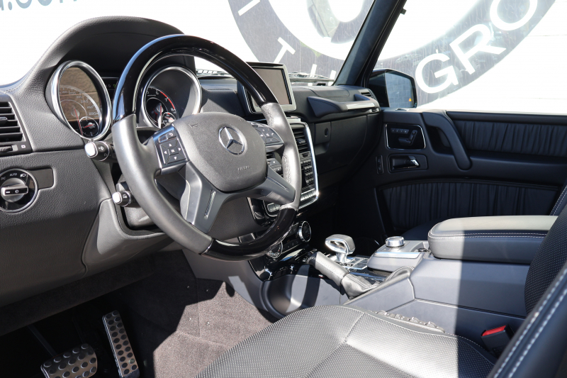 AMG Gクラス G63　左ﾊﾝﾄﾞﾙ ﾃﾞｨｽﾄﾛﾆｯｸ&BSM 7AT SR designo黒革ｼｰﾄ ｼｰﾄﾋｰﾀｰ ﾍﾞﾝﾁﾚｰﾀｰ 純正ﾅﾋﾞ地ﾃﾞｼﾞ harman/kardonｻﾗｳﾝﾄﾞ Bﾓﾆﾀｰ PTS ｷｾﾉﾝﾗｲﾄ AMG20ｲﾝﾁAW　2年保証