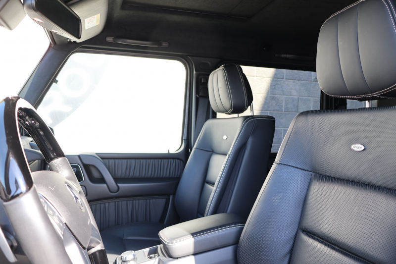 AMG Gクラス G63　左ﾊﾝﾄﾞﾙ ﾃﾞｨｽﾄﾛﾆｯｸ&BSM 7AT SR designo黒革ｼｰﾄ ｼｰﾄﾋｰﾀｰ ﾍﾞﾝﾁﾚｰﾀｰ 純正ﾅﾋﾞ地ﾃﾞｼﾞ harman/kardonｻﾗｳﾝﾄﾞ Bﾓﾆﾀｰ PTS ｷｾﾉﾝﾗｲﾄ AMG20ｲﾝﾁAW　2年保証