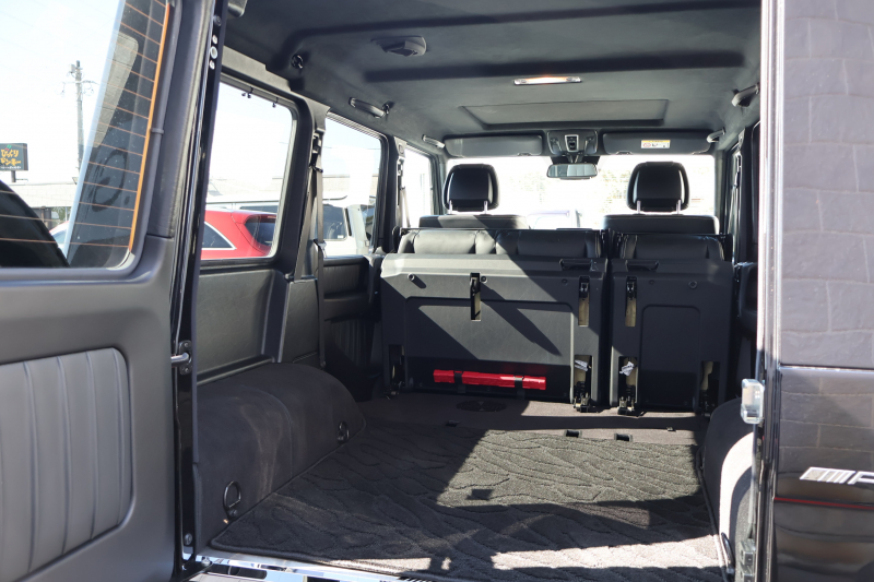 AMG Gクラス G63　左ﾊﾝﾄﾞﾙ ﾃﾞｨｽﾄﾛﾆｯｸ&BSM 7AT SR designo黒革ｼｰﾄ ｼｰﾄﾋｰﾀｰ ﾍﾞﾝﾁﾚｰﾀｰ 純正ﾅﾋﾞ地ﾃﾞｼﾞ harman/kardonｻﾗｳﾝﾄﾞ Bﾓﾆﾀｰ PTS ｷｾﾉﾝﾗｲﾄ AMG20ｲﾝﾁAW　2年保証