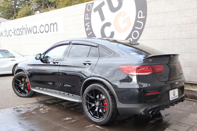 AMG GLCクーペ GLC43 4MATIC ｸｰﾍﾟ　後期型 ﾚｻﾞｰｴｸｽｸﾙｰｼﾌﾞPKG ﾚｰﾀﾞｰｾｰﾌﾃｨPKG ｴｱﾊﾞﾗﾝｽPKG ﾊﾟﾉﾗﾏSR 黒革ｼｰﾄ ｼｰﾄﾋｰﾀ ﾍﾞﾝﾁﾚｰﾀ MBUX 純正10.25ｲﾝﾁﾅﾋﾞ地ﾃﾞｼﾞ ｺｯｸﾋﾟｯﾄDisp 360°ｶﾒﾗ Burmester PTS 電動Rｹﾞｰﾄ HUD AMG20ｲﾝﾁAW　2年保証