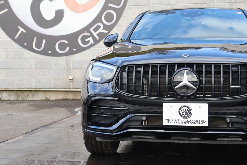 AMG GLCクーペ GLC43 4MATIC ｸｰﾍﾟ　後期型 ﾚｻﾞｰｴｸｽｸﾙｰｼﾌﾞPKG ﾚｰﾀﾞｰｾｰﾌﾃｨPKG ｴｱﾊﾞﾗﾝｽPKG ﾊﾟﾉﾗﾏSR 黒革ｼｰﾄ ｼｰﾄﾋｰﾀ ﾍﾞﾝﾁﾚｰﾀ MBUX 純正10.25ｲﾝﾁﾅﾋﾞ地ﾃﾞｼﾞ ｺｯｸﾋﾟｯﾄDisp 360°ｶﾒﾗ Burmester PTS 電動Rｹﾞｰﾄ HUD AMG20ｲﾝﾁAW　2年保証