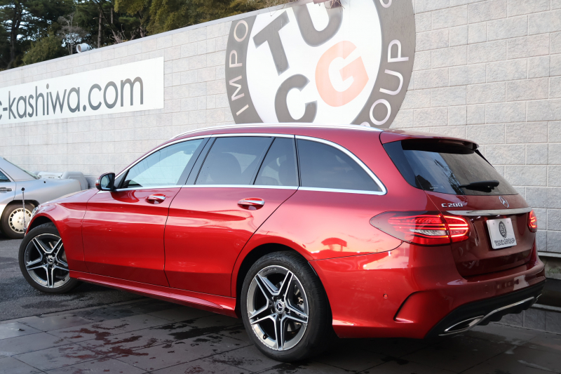 メルセデスベンツ Cクラス C200 ｽﾃｰｼｮﾝﾜｺﾞﾝ ﾛｰﾚｳｽED ｽﾎﾟｰﾂﾌﾟﾗｽPKG 　後期型 AMGｽﾀｲﾘﾝｸﾞPKG ﾚｰﾀﾞｰｾｰﾌﾃｨPKG 黒革 ｼｰﾄﾋｰﾀｰ 純正10.25ｲﾝﾁﾅﾋﾞ地ﾃﾞｼﾞ ｺｯｸﾋﾟｯﾄDisp AppleCarPlay Bﾓﾆﾀｰ 電動Rｹﾞｰﾄ ﾌｯﾄﾄﾗﾝｸOP HUD AMG18ｲﾝﾁAW　2年保証