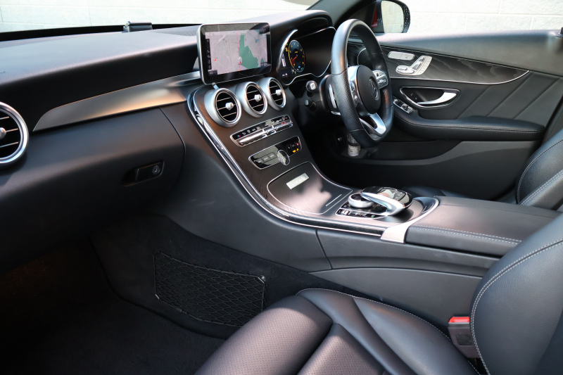 メルセデスベンツ Cクラス C200 ｽﾃｰｼｮﾝﾜｺﾞﾝ ﾛｰﾚｳｽED ｽﾎﾟｰﾂﾌﾟﾗｽPKG 　後期型 AMGｽﾀｲﾘﾝｸﾞPKG ﾚｰﾀﾞｰｾｰﾌﾃｨPKG 黒革 ｼｰﾄﾋｰﾀｰ 純正10.25ｲﾝﾁﾅﾋﾞ地ﾃﾞｼﾞ ｺｯｸﾋﾟｯﾄDisp AppleCarPlay Bﾓﾆﾀｰ 電動Rｹﾞｰﾄ ﾌｯﾄﾄﾗﾝｸOP HUD AMG18ｲﾝﾁAW　2年保証