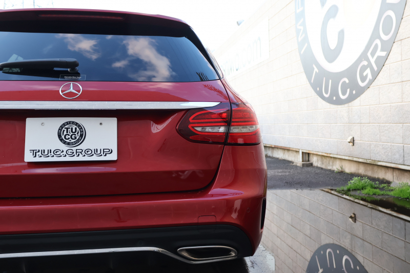 メルセデスベンツ Cクラス C200 ｽﾃｰｼｮﾝﾜｺﾞﾝ ﾛｰﾚｳｽED ｽﾎﾟｰﾂﾌﾟﾗｽPKG 　後期型 AMGｽﾀｲﾘﾝｸﾞPKG ﾚｰﾀﾞｰｾｰﾌﾃｨPKG 黒革 ｼｰﾄﾋｰﾀｰ 純正10.25ｲﾝﾁﾅﾋﾞ地ﾃﾞｼﾞ ｺｯｸﾋﾟｯﾄDisp AppleCarPlay Bﾓﾆﾀｰ 電動Rｹﾞｰﾄ ﾌｯﾄﾄﾗﾝｸOP HUD AMG18ｲﾝﾁAW　2年保証