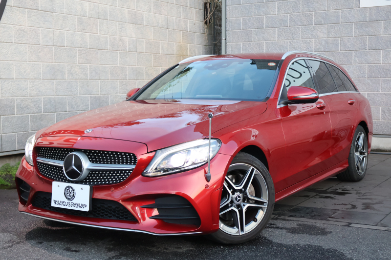 メルセデスベンツ Cクラス C200 ｽﾃｰｼｮﾝﾜｺﾞﾝ ﾛｰﾚｳｽED ｽﾎﾟｰﾂﾌﾟﾗｽPKG 　後期型 AMGｽﾀｲﾘﾝｸﾞPKG ﾚｰﾀﾞｰｾｰﾌﾃｨPKG 黒革 ｼｰﾄﾋｰﾀｰ 純正10.25ｲﾝﾁﾅﾋﾞ地ﾃﾞｼﾞ ｺｯｸﾋﾟｯﾄDisp AppleCarPlay Bﾓﾆﾀｰ 電動Rｹﾞｰﾄ ﾌｯﾄﾄﾗﾝｸOP HUD AMG18ｲﾝﾁAW　2年保証