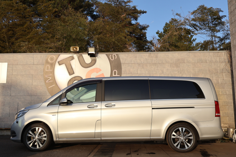 メルセデスベンツ Vクラス V220d AVG ｴｸｽﾄﾗﾛﾝｸﾞ　ｱﾊﾞﾝｷﾞｬﾙﾄﾞﾗｲﾝ ﾚｰﾀﾞｰｾｰﾌﾃｨPKG 1ｵｰﾅｰ 黒革ｼｰﾄ  ｼｰﾄﾋｰﾀ 純正ﾅﾋﾞ地ﾃﾞｼﾞ 360度ｶﾒﾗ Burmesterｻﾗｳﾝﾄﾞ 電動Rｹﾞｰﾄ 電動ﾃﾞｭｱﾙｽﾗｲﾄﾞﾄﾞｱ ｶﾛｯﾂｪﾘｱ製ﾌﾘｯﾌﾟﾀﾞｳﾝﾓﾆﾀｰ  純正18ｲﾝﾁAW　2年保証