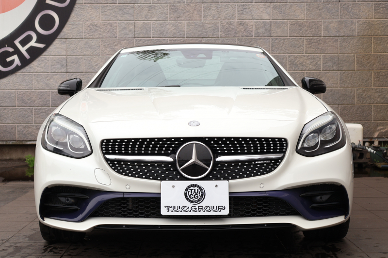 AMG SLC SLC43　AMGﾅｲﾄPKG AMGｽﾀｲﾘﾝｸﾞPKG ﾚｰﾀﾞｰｾｰﾌﾃｨPKG ﾏｼﾞｯｸｽｶｲｺﾝﾄﾛｰﾙﾊﾞﾘｵR 黒ﾅｯﾊﾟ革 ｼｰﾄﾋｰﾀｰ ｴｱｽｶｰﾌ 純正ﾅﾋﾞ地ﾃﾞｼﾞ harman/kardon Bﾓﾆﾀｰ  LEDﾍｯﾄﾞ AMGﾊﾟﾌｫｰﾏﾝｽｽﾃｱ AMG18AW　2年保証