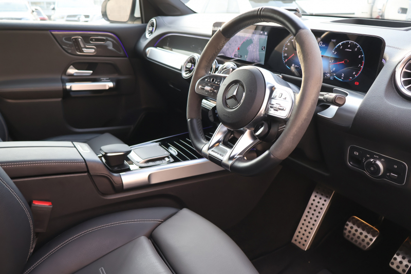 AMG GLB GLB35 4MATIC　AMGﾊﾟﾌｫｰﾏﾝｽPKG ｱﾄﾞﾊﾞﾝｽﾄﾞPKG ﾚｰﾀﾞｰｾｰﾌﾃｨPKG 1ｵｰﾅｰ ﾊﾟﾉﾗﾐｯｸSR 灰/黒革ｼｰﾄ ｼｰﾄﾋｰﾀｰ MBUX 10.25ｲﾝﾁﾅﾋﾞ地ﾃﾞｼﾞ 360度ｶﾒﾗ ﾌｯﾄﾄﾗﾝｸOP ﾜｲﾔﾚｽﾁｬｰｼﾞﾝｸﾞ HUD ﾃﾞｼﾞﾀﾙｲﾝﾅｰﾐﾗｰ AMG19AW　2年保証