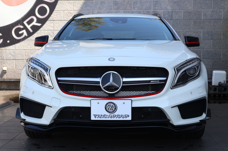 AMG GLA GLA45 AMG 4MATIC Edition1　特別仕様車 専用ｴｱﾛﾊﾟｰﾂ  専用ｻｲﾄﾞﾃﾞｶｰﾙ ﾚｰﾀﾞｰｾｰﾌﾃｨPKG AMGﾊﾟﾌｫｰﾏﾝｽｼｰﾄ AMGﾊﾟﾌｫｰﾏﾝｽｽﾃｱ ﾒﾓﾘｰ機能付ﾊﾟﾜｰｼｰﾄ ｼｰﾄﾋｰﾀｰ 純正ﾅﾋﾞ地ﾃﾞｼﾞ Bﾓﾆﾀｰ 電動Rｹﾞｰﾄ ｷｾﾉﾝﾍｯﾄﾞ PTS AMG20AW　2年保証