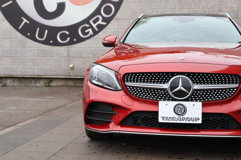 メルセデスベンツ Cクラス C220d ｽﾃｰｼｮﾝﾜｺﾞﾝ AMGﾗｲﾝ 　後期型 ﾚｻﾞｰｴｸｽｸﾙｰｼﾌﾞPKG ﾚｰﾀﾞｰｾｰﾌﾃｨPKG ﾊﾟﾉﾗﾐｯｸSR 黒革 ｼｰﾄﾋｰﾀｰ 純正10.25ｲﾝﾁﾅﾋﾞ地ﾃﾞｼﾞ ｺｯｸﾋﾟｯﾄDisp AppleCarPlay Burmester 電動Rｹﾞｰﾄ ﾌｯﾄﾄﾗﾝｸOP HUD AMG18ｲﾝﾁAW　2年保証