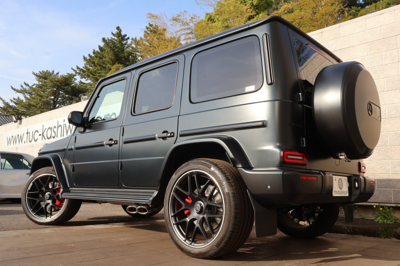 AMG Gクラス G63 G manufakturﾌﾟﾛｸﾞﾗﾑﾌﾟﾗｽ　左H AMGﾅｲﾄPKG ﾚｰﾀﾞｰｾｰﾌﾃｨPKG ｶﾞﾗｽSR ｴｸｽｸﾙｰｼﾌﾞ黒ﾅｯﾊﾟ革 ｼｰﾄH ﾍﾞﾝﾁﾚｰﾀｰ 純正ﾅﾋﾞ地ﾃﾞｼﾞ Burmesterｻﾗｳﾝﾄﾞ 360度ｶﾒﾗ ﾎﾞﾃﾞｨ同色ｽﾍﾟｱﾀｲﾔﾘﾝｸﾞ AMGｶｰﾎﾞﾝｲﾝﾃﾘｱﾄﾘﾑ AMG22AW　新車保証