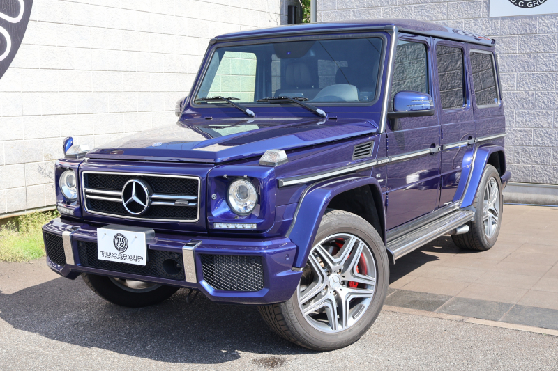 AMG Gクラス G63　左ﾊﾝﾄﾞﾙ ﾃﾞｨｽﾄﾛﾆｯｸ&BSM 7AT SR designoﾏﾛﾝ革ｼｰﾄ ｼｰﾄﾋｰﾀｰ ﾍﾞﾝﾁﾚｰﾀｰ 純正ﾅﾋﾞ地ﾃﾞｼﾞ harman/kardonｻﾗｳﾝﾄﾞ Bﾓﾆﾀｰ PTS ｷｾﾉﾝﾗｲﾄ AMG20ｲﾝﾁAW　2年保証