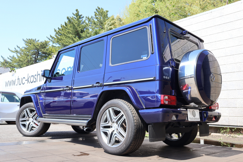 AMG Gクラス G63　左ﾊﾝﾄﾞﾙ ﾃﾞｨｽﾄﾛﾆｯｸ&BSM 7AT SR designoﾏﾛﾝ革ｼｰﾄ ｼｰﾄﾋｰﾀｰ ﾍﾞﾝﾁﾚｰﾀｰ 純正ﾅﾋﾞ地ﾃﾞｼﾞ harman/kardonｻﾗｳﾝﾄﾞ Bﾓﾆﾀｰ PTS ｷｾﾉﾝﾗｲﾄ AMG20ｲﾝﾁAW　2年保証