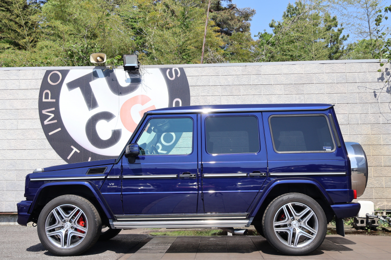 AMG Gクラス G63　左ﾊﾝﾄﾞﾙ ﾃﾞｨｽﾄﾛﾆｯｸ&BSM 7AT SR designoﾏﾛﾝ革ｼｰﾄ ｼｰﾄﾋｰﾀｰ ﾍﾞﾝﾁﾚｰﾀｰ 純正ﾅﾋﾞ地ﾃﾞｼﾞ harman/kardonｻﾗｳﾝﾄﾞ Bﾓﾆﾀｰ PTS ｷｾﾉﾝﾗｲﾄ AMG20ｲﾝﾁAW　2年保証