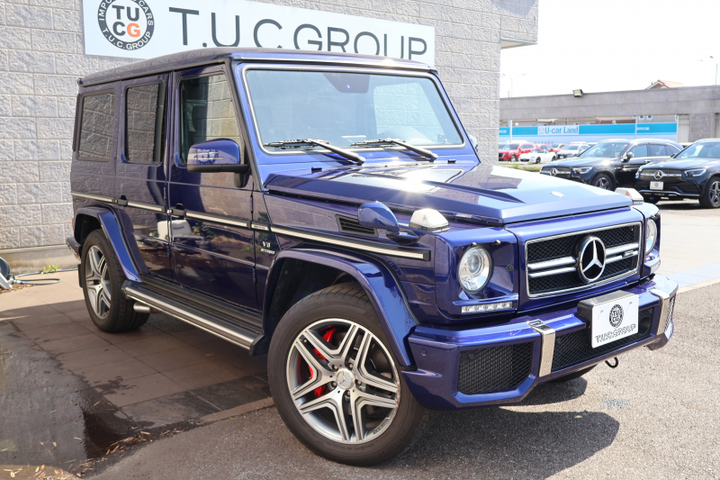 AMG Gクラス G63　左ﾊﾝﾄﾞﾙ ﾃﾞｨｽﾄﾛﾆｯｸ&BSM 7AT SR designoﾏﾛﾝ革ｼｰﾄ ｼｰﾄﾋｰﾀｰ ﾍﾞﾝﾁﾚｰﾀｰ 純正ﾅﾋﾞ地ﾃﾞｼﾞ harman/kardonｻﾗｳﾝﾄﾞ Bﾓﾆﾀｰ PTS ｷｾﾉﾝﾗｲﾄ AMG20ｲﾝﾁAW　2年保証