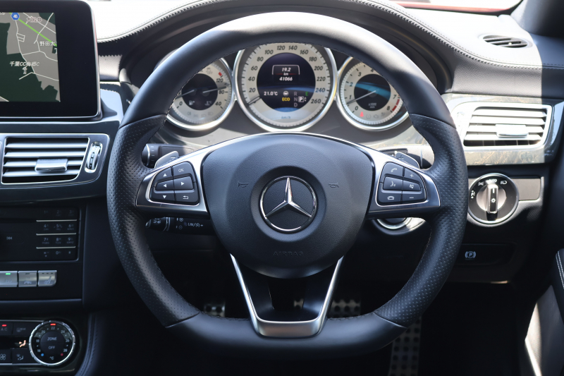 メルセデスベンツ CLS CLS400 AMGﾗｲﾝ　ﾚｰﾀﾞｰｾｰﾌﾃｨPKG AMGｽﾀｲﾘﾝｸﾞPKG ｶﾞﾗｽSR 黒革ｼｰﾄ 全席ｼｰﾄﾋｰﾀｰ 純正ﾅﾋﾞ地ﾃﾞｼﾞ 360度ｶﾒﾗｼｽﾃﾑ 電動Rｹﾞｰﾄ ﾏﾙﾁﾋﾞｰﾑLED ｷｰﾚｽGO AIRﾏﾃｨｯｸｻｽ AMG19AW　2年保証