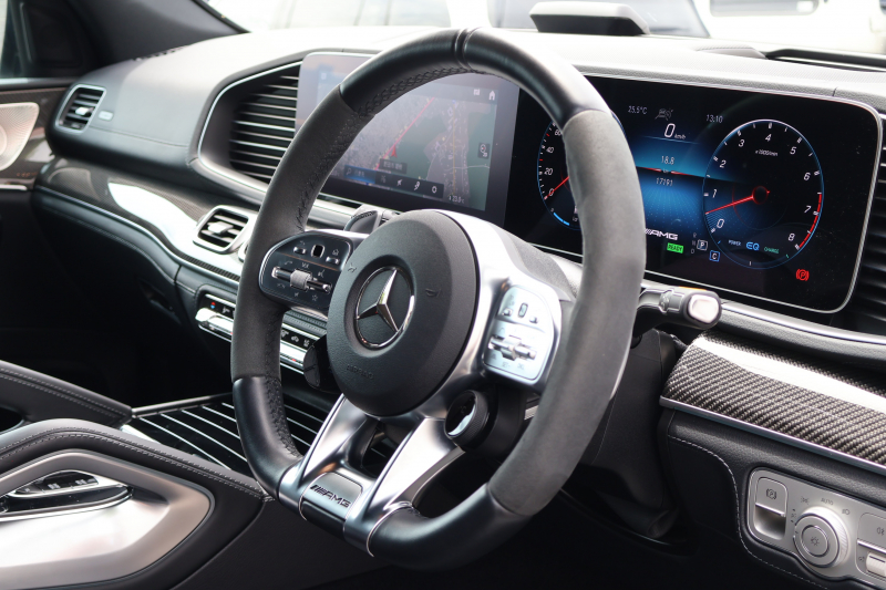 AMG GLE GLE53 4MATIC+(ISG搭載ﾓﾃﾞﾙ)　AMGｲﾝﾃﾘｱｶｰﾎﾞﾝPKG ﾚｰﾀﾞｰｾｰﾌﾃｨPKG ｴﾅｼﾞｬｲｼﾞﾝｸﾞPKG ﾊﾟﾉﾗﾏSR 黒ﾅｯﾊﾟ革 ｼｰﾄﾋｰﾀｰ ﾍﾞﾝﾁﾚｰﾀｰ 純正12.3ｲﾝﾁﾅﾋﾞTV MBUX 360°ｶﾒﾗ Burmester ﾌｯﾄﾄﾗﾝｸOP 温冷機能付ｶｯﾌﾟﾎﾙﾀﾞｰ HUD LED AMG21ｲﾝﾁAW　2年保証