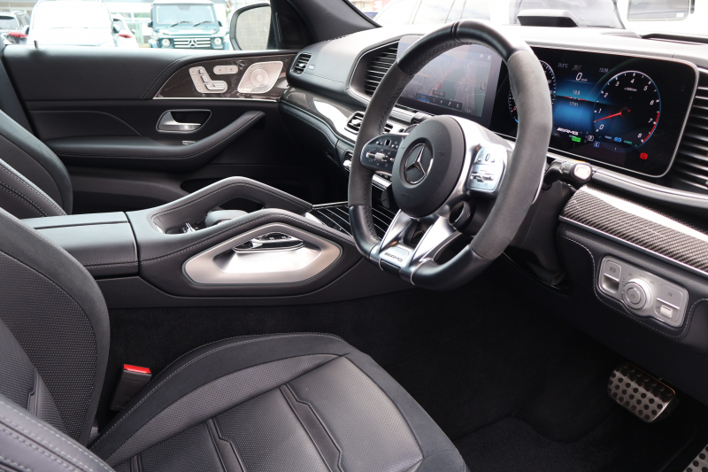 AMG GLE GLE53 4MATIC+(ISG搭載ﾓﾃﾞﾙ)　AMGｲﾝﾃﾘｱｶｰﾎﾞﾝPKG ﾚｰﾀﾞｰｾｰﾌﾃｨPKG ｴﾅｼﾞｬｲｼﾞﾝｸﾞPKG ﾊﾟﾉﾗﾏSR 黒ﾅｯﾊﾟ革 ｼｰﾄﾋｰﾀｰ ﾍﾞﾝﾁﾚｰﾀｰ 純正12.3ｲﾝﾁﾅﾋﾞTV MBUX 360°ｶﾒﾗ Burmester ﾌｯﾄﾄﾗﾝｸOP 温冷機能付ｶｯﾌﾟﾎﾙﾀﾞｰ HUD LED AMG21ｲﾝﾁAW　2年保証