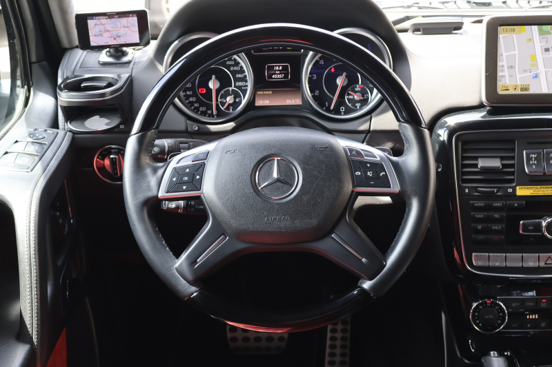 AMG Gクラス G63　左ﾊﾝﾄﾞﾙ designoｴｸｽｸﾙｰｼﾌﾞｲﾝﾃﾘｱPKG ﾃﾞｨｽﾄﾛﾆｯｸ&BSM 7AT SR designoｸﾗｼｯｸﾚｯﾄﾞ/ﾌﾞﾗｯｸ革ｼｰﾄ ｼｰﾄﾋｰﾀｰ ﾍﾞﾝﾁﾚｰﾀｰ 純正ﾅﾋﾞ地ﾃﾞｼﾞ harman/kardonｻﾗｳﾝﾄﾞ Bﾓﾆﾀｰ PTS ｷｾﾉﾝﾗｲﾄ AMG20ｲﾝﾁAW　2年保証