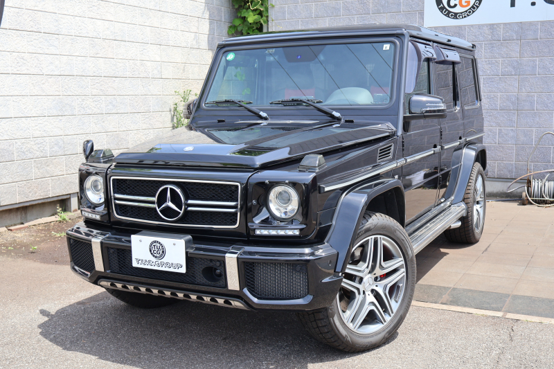 AMG Gクラス G63　左ﾊﾝﾄﾞﾙ designoｴｸｽｸﾙｰｼﾌﾞｲﾝﾃﾘｱPKG ﾃﾞｨｽﾄﾛﾆｯｸ&BSM 7AT SR designoｸﾗｼｯｸﾚｯﾄﾞ/ﾌﾞﾗｯｸ革ｼｰﾄ ｼｰﾄﾋｰﾀｰ ﾍﾞﾝﾁﾚｰﾀｰ 純正ﾅﾋﾞ地ﾃﾞｼﾞ harman/kardonｻﾗｳﾝﾄﾞ Bﾓﾆﾀｰ PTS ｷｾﾉﾝﾗｲﾄ AMG20ｲﾝﾁAW　2年保証