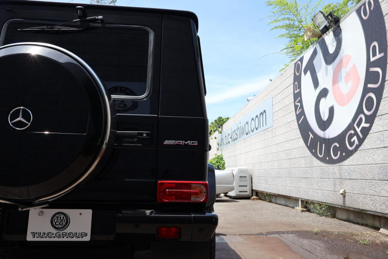 AMG Gクラス G63　左ﾊﾝﾄﾞﾙ designoｴｸｽｸﾙｰｼﾌﾞｲﾝﾃﾘｱPKG ﾃﾞｨｽﾄﾛﾆｯｸ&BSM 7AT SR designoｸﾗｼｯｸﾚｯﾄﾞ/ﾌﾞﾗｯｸ革ｼｰﾄ ｼｰﾄﾋｰﾀｰ ﾍﾞﾝﾁﾚｰﾀｰ 純正ﾅﾋﾞ地ﾃﾞｼﾞ harman/kardonｻﾗｳﾝﾄﾞ Bﾓﾆﾀｰ PTS ｷｾﾉﾝﾗｲﾄ AMG20ｲﾝﾁAW　2年保証